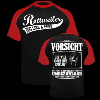 T-Shirt Rottweiler VORSICHT