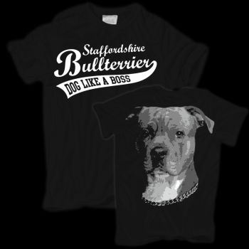 T-shirt Staffordshire Bullterrier BOSS