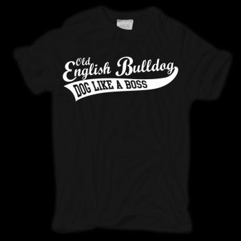 T-Shirt Old English Bulldog BOSS
