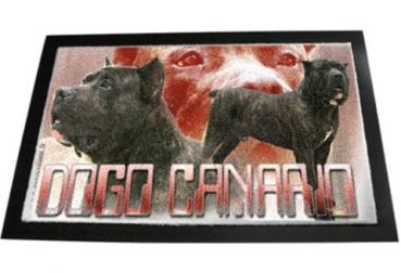 Designer Fussmatte Presa Dogo Canario / Alano 1