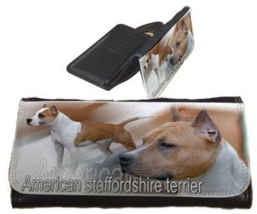 Frauen Geldbörse Brieftasche American Staffordshire Terrier