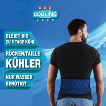 Aqua Backcooler - Rückenkühler Taillekühler Taillen Kühler