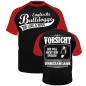 Preview: T-Shirt Englische Bulldogge VORSICHT !