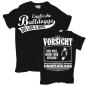 Preview: T-Shirt Englische Bulldogge VORSICHT !