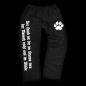 Preview: Jogginghose Der Hund ist dir im Sturme treu 3/4 Hose