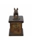 Preview: Urne Französische Bulldogge - 4053 French Bulldog Denkmal Statue Schatulle