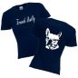 Preview: Girlie T-Shirt Motiv Französische Bulldogge 5