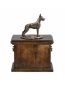 Preview: Urne Deutsche Dogge - 4057 Great Dane Denkmal Statue Schatulle