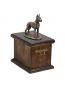 Preview: Urne Deutsche Dogge - 4057 Great Dane Denkmal Statue Schatulle