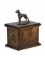 Preview: Urne Deutsche Dogge - 4080 Great Dane Denkmal Statue Schatulle