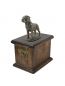 Preview: Urne Rottweiler - 4086 Denkmal Statue Schatulle