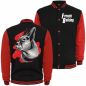 Preview: Baseballjacke French Bulldog Painting Kapuzenjacke