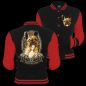 Preview: Mädels Baseballjacke French Bulldog ART Kapuzenjacke