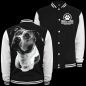 Preview: Baseballjacke American Staffordshire Terrier BOSS Kapuzenjacke