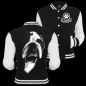 Preview: Mädels Baseballjacke Englische Bulldogge BOSS Kapuzenjacke