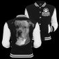 Preview: Mädels Baseballjacke Staffordshire Bullterrier BOSS Kapuzenjacke