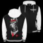 Preview: Baseballjacke Dobermann - Familie ist alles Kapuzenjacke