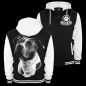 Preview: Baseballjacke American Staffordshire Terrier BOSS Kapuzenjacke