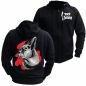 Preview: Kapuzenjacke Hoodie - French Bulldog Painting