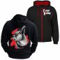 Preview: Kapuzenjacke Hoodie - French Bulldog Painting