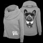 Preview: Mädels Schalkragen Jacke French Bulldog CHEF