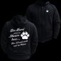 Preview: Kapuzenjacke Hoodie Der Hund ist dir im Sturme treu