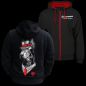 Preview: Kapuzenjacke Hoodie Dobermann - Familie ist alles