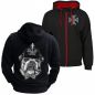 Preview: Kapuzenjacke Hoodie Bulldogge - Masse braucht Platz