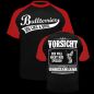 Preview: T-Shirt Bullterrier VORSICHT