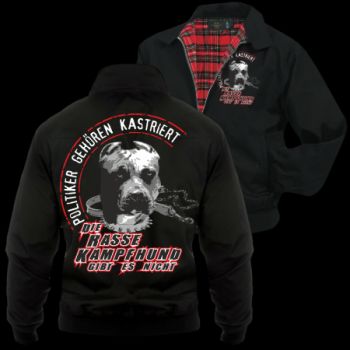 Harrington Jacke Die Rasse Kampfhund gibt es nicht