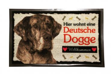 Fussmatte Dogge