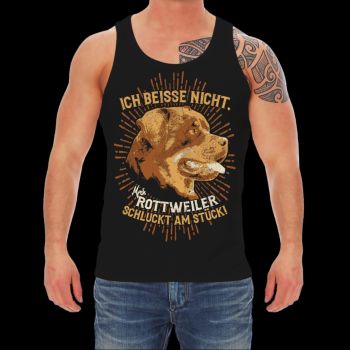 T-Shirt Rottweiler - SCHLUCKT AM STÜCK