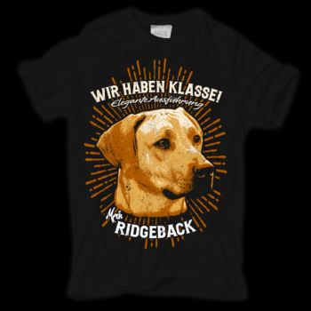 T-shirt Ridgeback - Elegante Ausführung