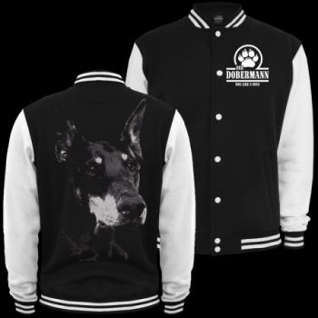 Baseballjacke Dobermann BOSS Kapuzenjacke