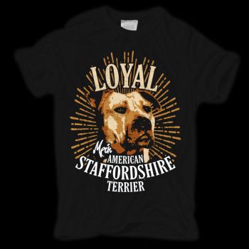 T-Shirt American Staffordshire Terrier Loyal