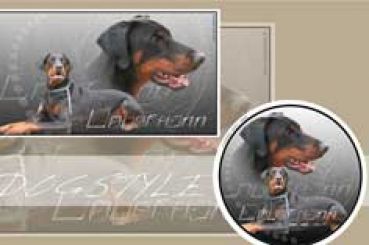 Tischmatte Dobermann 3