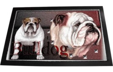 Designer Fussmatte Englische Bulldogge 3 Bulldog