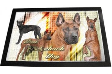 Designer Fussmatte Thai Ridgeback