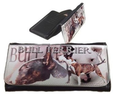 Frauen Geldbörse Brieftasche Bullterrier 1