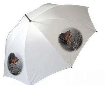 Regenschirm Motiv Dobermann 3 unkupiert