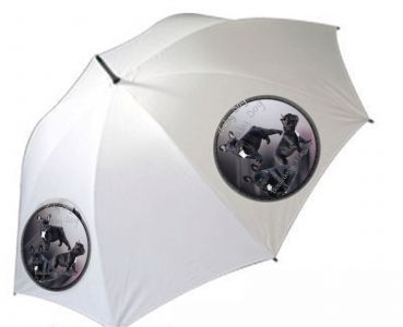 Regenschirm Motiv Französische Bulldogge 5 Welpen