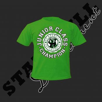 Staff Bull Kinder T-Shirt Motiv Junior Class grün