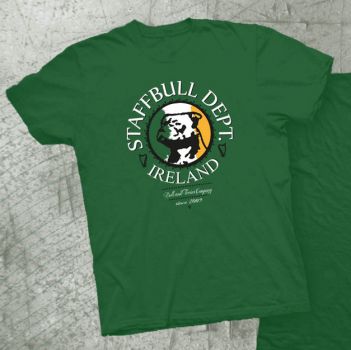 Staff Bull T-Shirt Motiv Irland