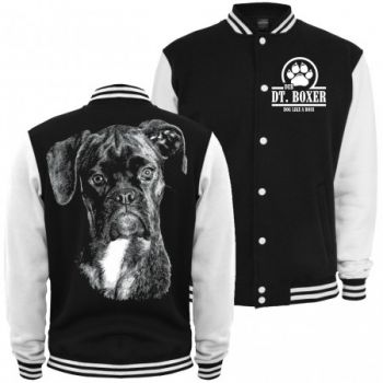 Baseballjacke Deutscher Boxer BOSS Kapuzenjacke