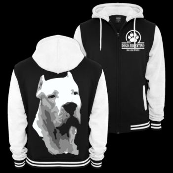 Baseballjacke Dogo Argentino BOSS Kapuzenjacke