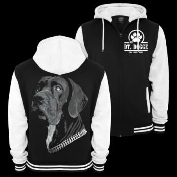 Baseballjacke Deutsche Dogge BOSS Kapuzenjacke