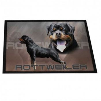 Designer Fussmatte Rottweiler 3