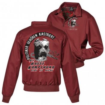 Harrington Jacke Die Rasse Kampfhund gibt es nicht