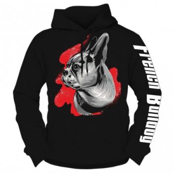 T-Shirt French Bulldog Painting