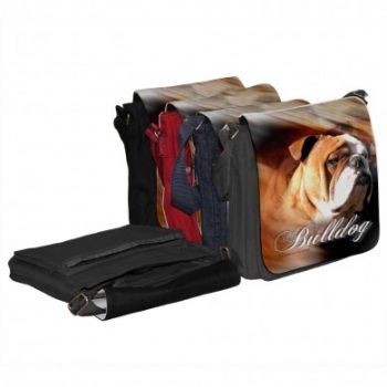 Schultertasche Tasche Englische Bulldogge 1 Umhängetasche